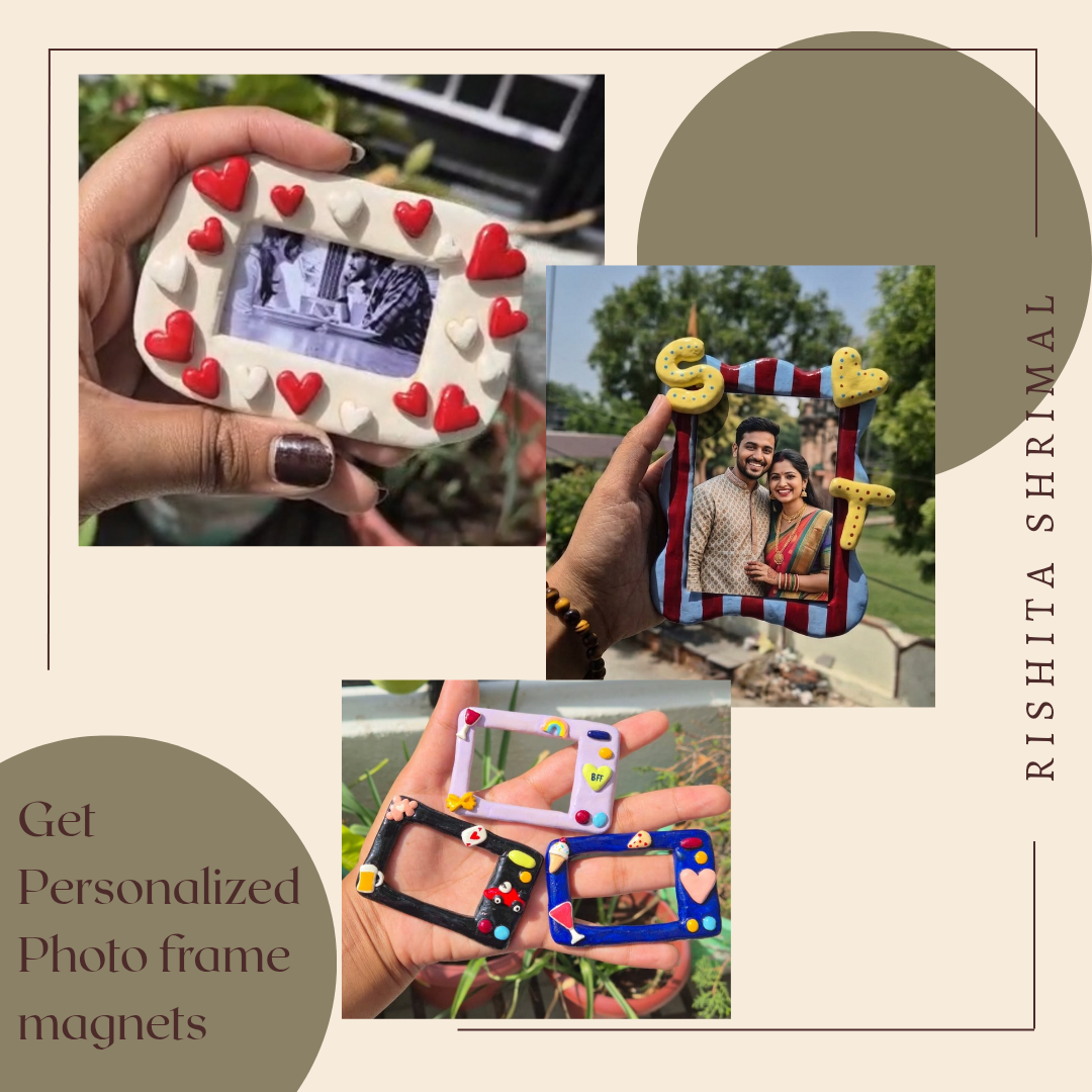 Personalized Mini Photo-frame Magnets