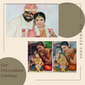 Personalized Watercolor Painting (Just INR 75 per linear cm)