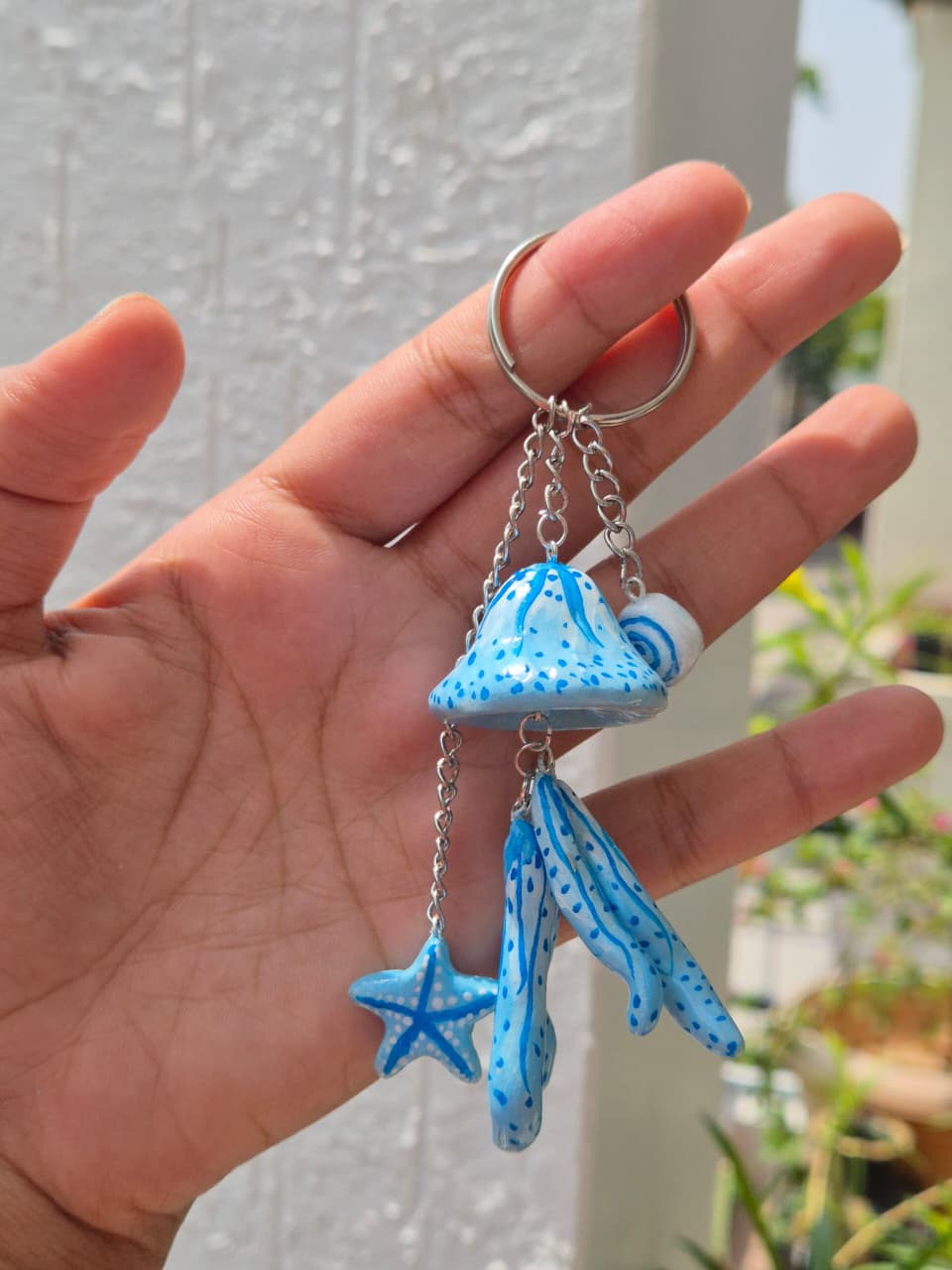 Jellyfish Bag-charm/ Keychain