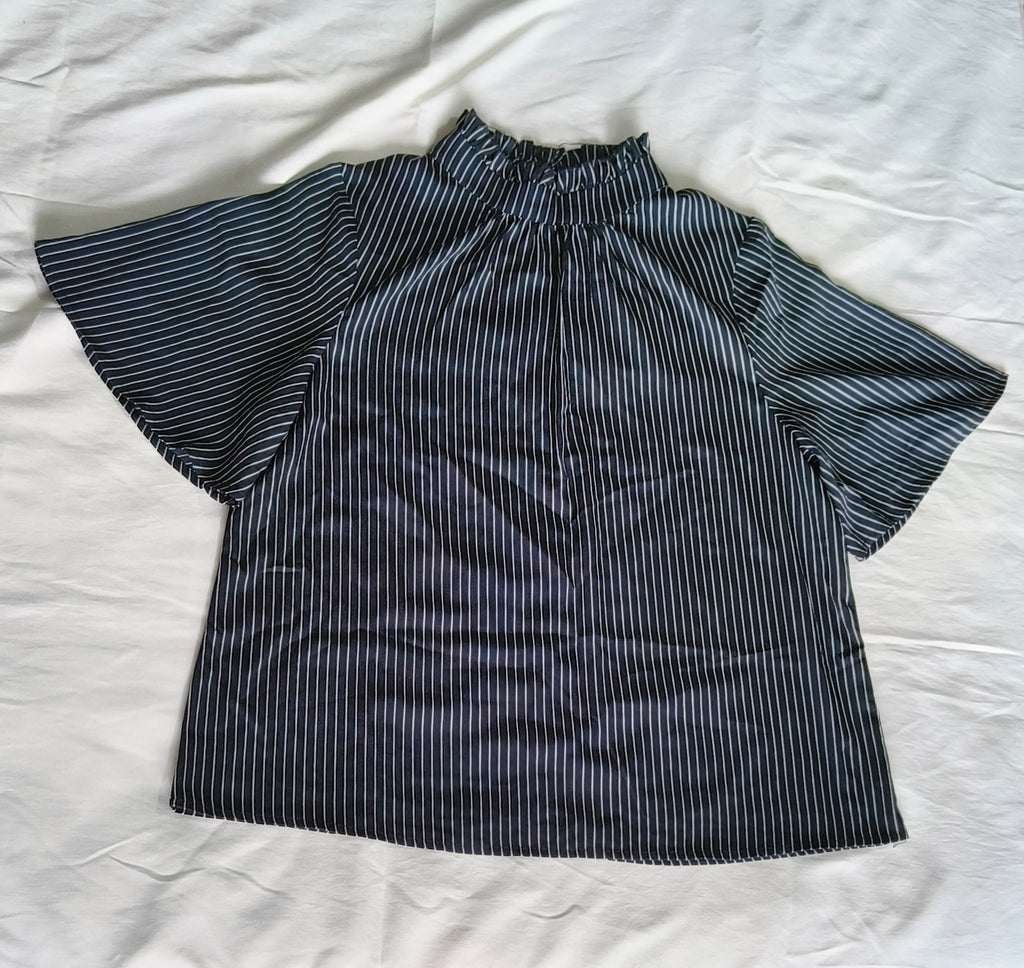 Black Striped Top