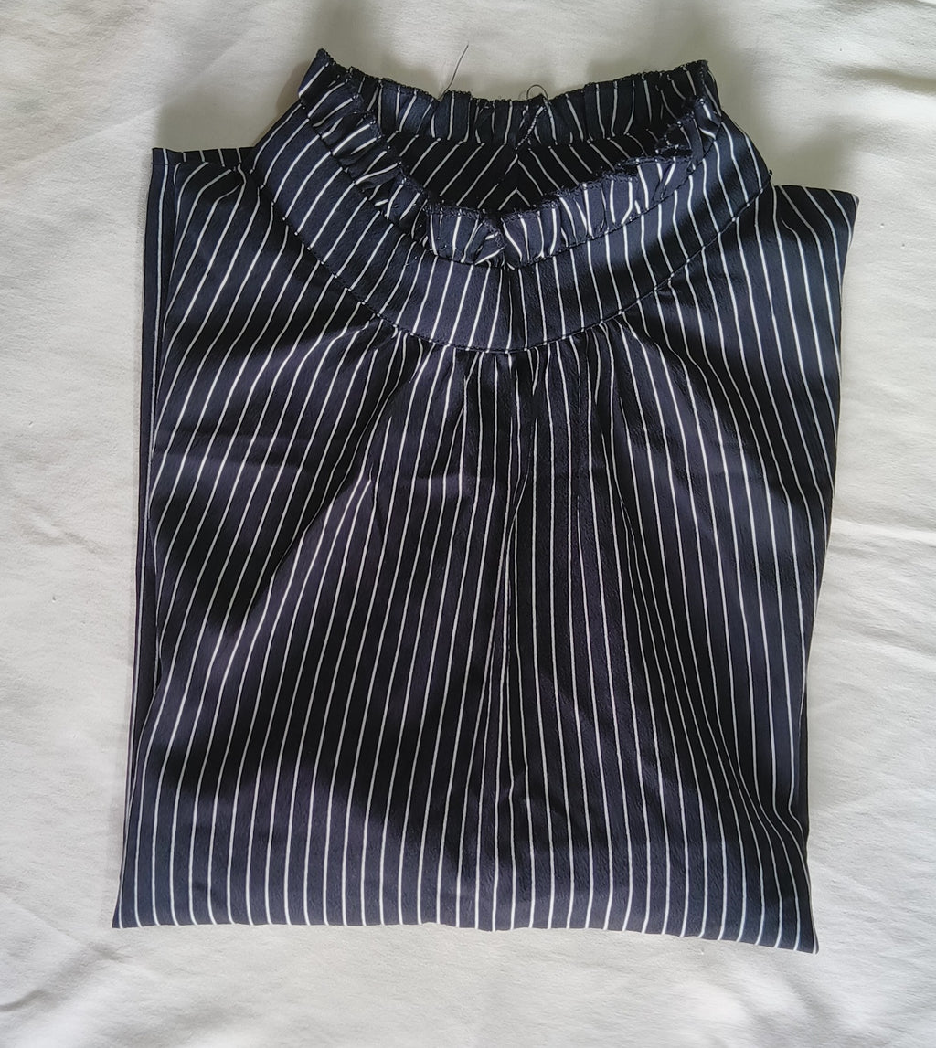 Black Striped Top