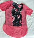 Crop top with attached shrug