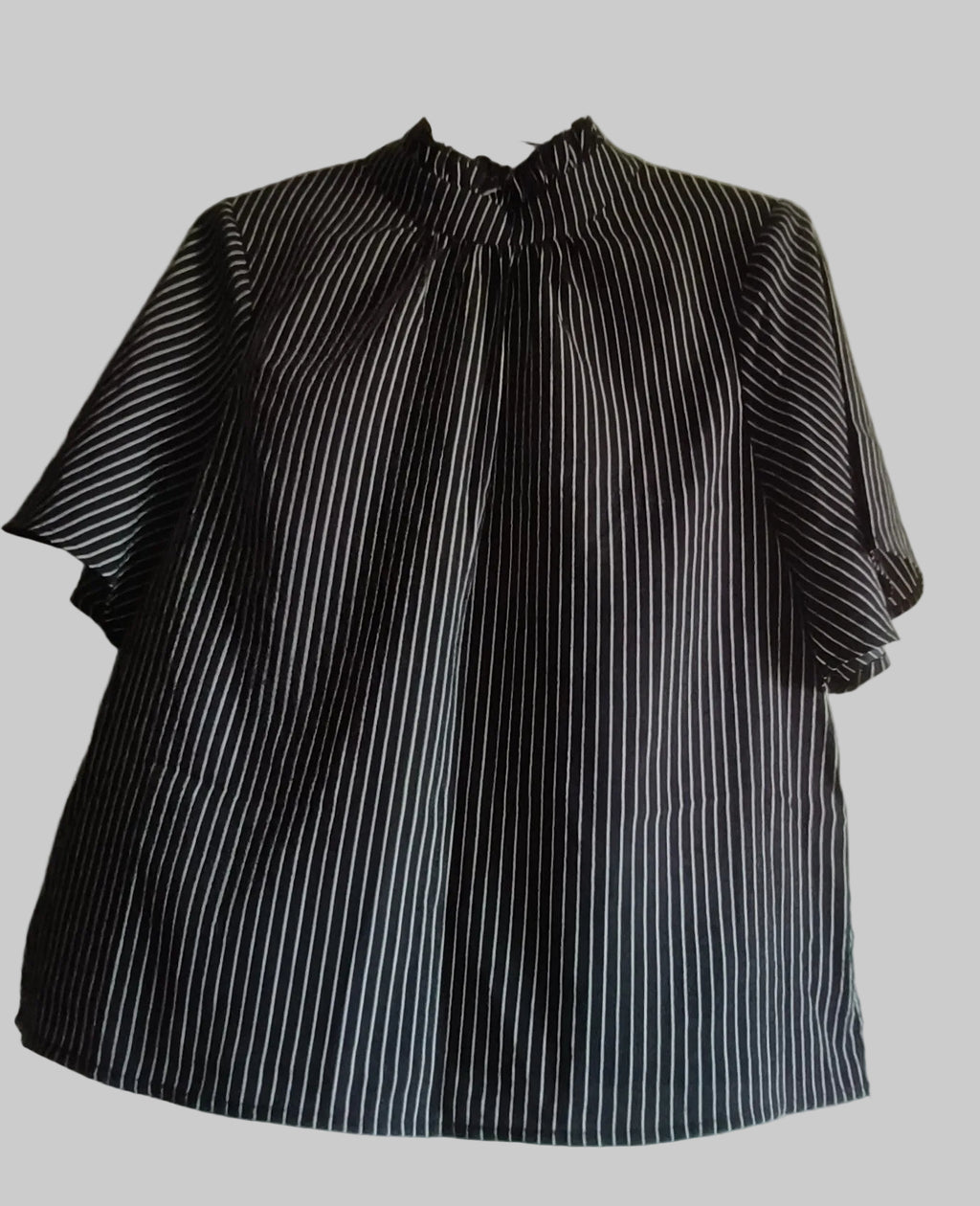 Black Striped Top