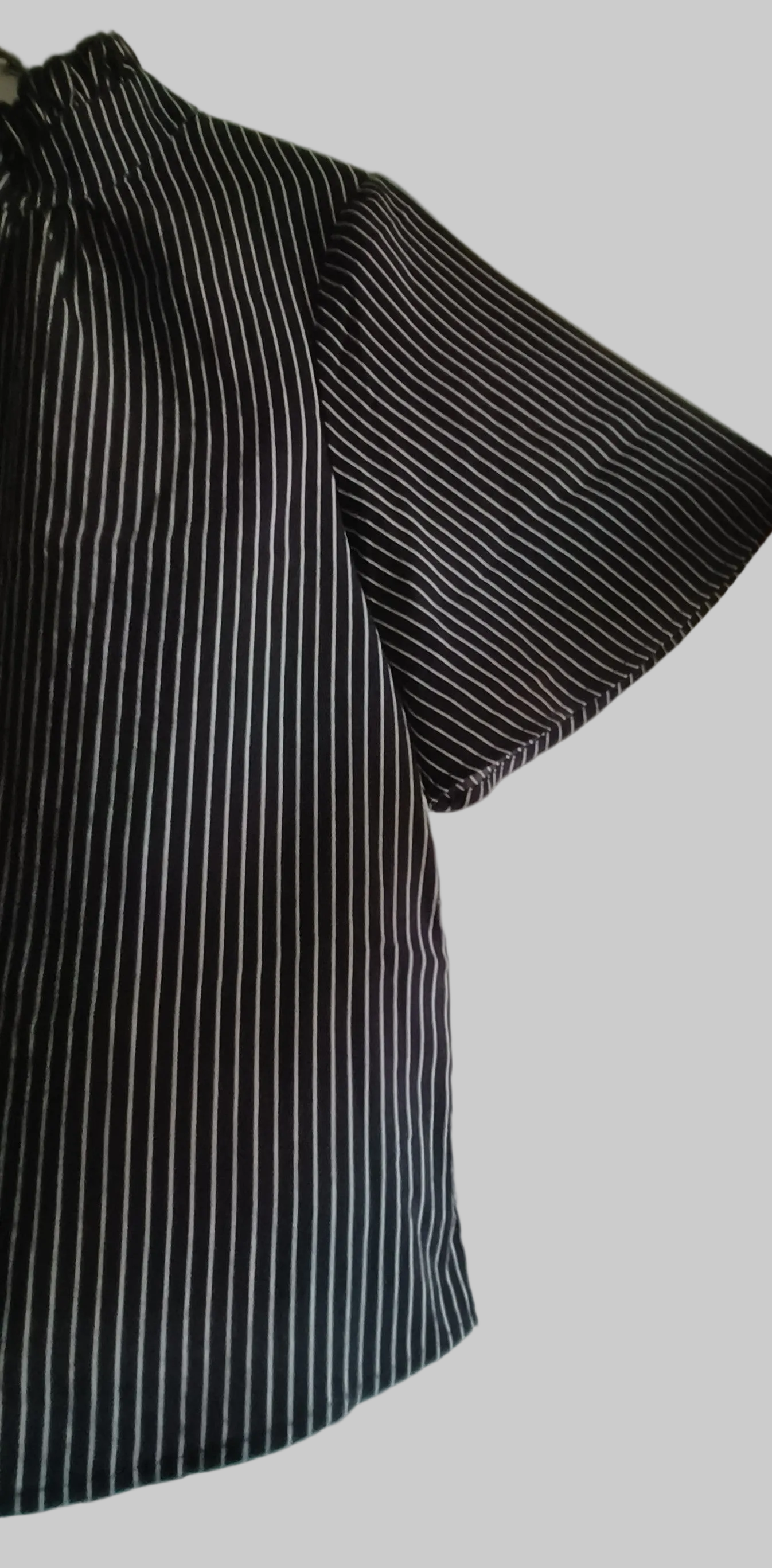 Black Striped Top